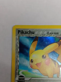 Pokemon Pikachu 79/110 EX Holon Phantoms Stamped Holo Delta Species Card 2006 - Image 2