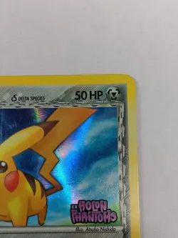 Pokemon Pikachu 79/110 EX Holon Phantoms Stamped Holo Delta Species Card 2006 - Image 3