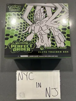 2026 Pokemon Perfect Order Pokemon Center Exclusive Elite Trainer Box - PKC ETB - Image 1