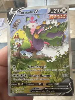 Pokemon TCG Tornadus v Alt Art 185/198 Chilling Reign Ultra Rare Mint - Image 1