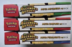 3x Ascended Heroes Mega Ex Box (Full Set): New & Sealed - Pokemon - Image 4