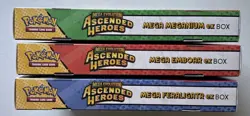 3x Ascended Heroes Mega Ex Box (Full Set): New & Sealed - Pokemon - Image 5