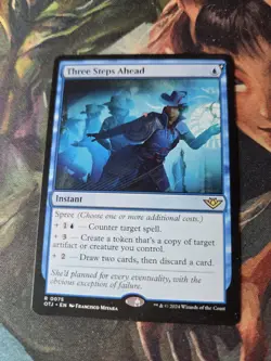 MTG: Three Steps Ahead | Outlaws of Thunder Junction 75 LP - Image 1