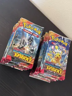 Pokemon TCG Scarlet Violet Surging Sparks 36 Sealed Booster Packs Lot - Image 2