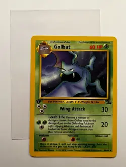 Pokemon TCG GOLBAT 34/62 Fossil (1999) Base Set. Regular. Vintage. NM/M. - Image 4