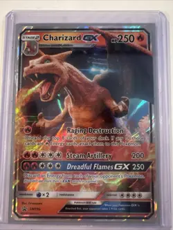 Pokemon Charizard GX SM195 Sm Promo Full Art Holo Stage 2 HP250 - Image 1