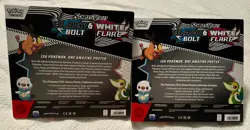 Pokemon TCG SV10.5 Black Bolt & White Flare Unova Poster Collection Box Lot Of 2 - Image 2