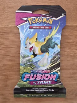 Pokemon TCG Fusion Strike Sleeved Blister Booster Pack Boltund Set Brand New - Image 1