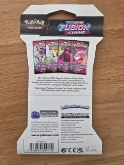 Pokemon TCG Fusion Strike Sleeved Blister Booster Pack Boltund Set Brand New - Image 2