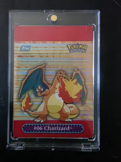 Charizard #9 OF 10 - POP-UP - 2000 Topps Pokemon TV Animation Series 3 - Image 1