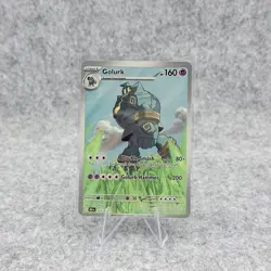 Golurk 123/086 Illustration Rare Full Art Black Bolt Pokemon TCG Holo - Image 1