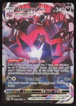 Eternatus VMAX TG22/TG30 Holo VMAX Rare Lost Origin Trainer Gallery Pokemon NM - Image 1