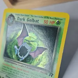 Pokemon TCG Dark Golbat Team Rocket Holo Rare 7/82 2000 Unlimited NM - Image 4