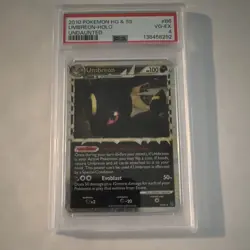 The Pokemon Company 2010 Umbreon Prime 86/90 Undaunted Holo UR Eng PSA - Image 1