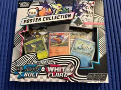 Pokemon Black Bolt/White Flare Unova SV10.5 Poster Collection - Image 1