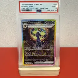 Pokemon Umbreon ex 161/131 Prismatic Evolutions Rare Holo PSA 9 2025 - Image 1