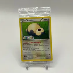 Snorlax Pokemon Build-A-Bear Workshop Promo #80 Sealed - Image 1