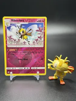 Ribombee 93/149 Pokemon SM Base Set Reverse Holo - NM - Image 1