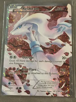 Reshiram (Full Art) RC22/RC25 Pokemon Legendary Treasures: Radiant Collection - Image 1