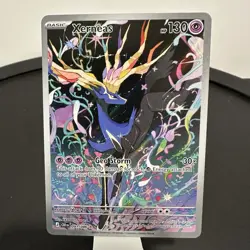 Xerneas 91/86 Illustration Rare Pokemon Chaos Rising ME04 NM Full Art M TCG - Image 1