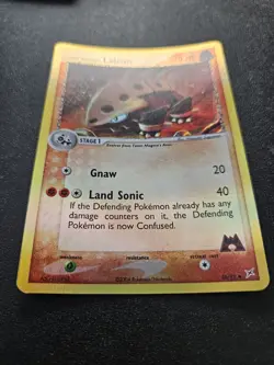 Pokemon Team Magma vs Team Aqua Team Magma's Lairon Reverse Holo 36/95 NEAR MINT - Image 2