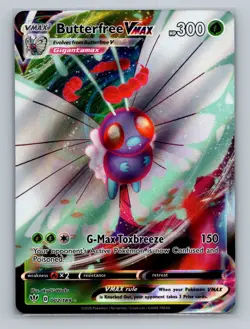 Pokemon SWSH03: Darkness Ablaze #002/189 Butterfree VMAX - Image 1