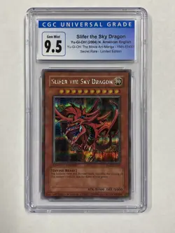 Yu-Gi-Oh! TCG Slifer the Sky Dragon Yu-Gi-Oh! The Movie YMA-EN001 Limited Secret - Image 1