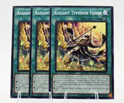 3x Radiant Typhoon Vision DOOD-EN063 (Common) 1st Ed - NM - Yu-Gi-Oh - Image 1