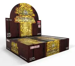 2024 YuGiOh 25th QUARTER CENTURY BONANZA 1st Ed RARITY 3 Collection 24 PACK BOX! - Image 2