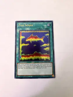 Yugioh - Fish Sonar - Ultra - 1st - LED9-EN020 - NM - Image 1