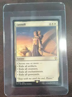 Farewell - Commander: Final Fantasy - Mint - MTG Magic The Gathering FFX 0242 - Image 1
