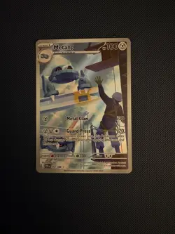 Pokemon TCG- Metang - 094/086 - ME04: Chaos Rising (CRI) Illustration Rare NM - Image 1