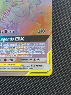 Moltres & Zapdos & Articuno GX 69/68 Rainbow Rare Hidden Fates Pokemon Near Mint - Image 5