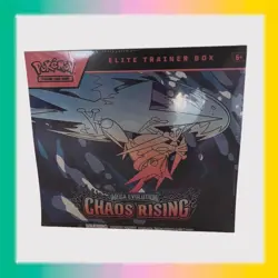 Pokemon Mega Evolution Chaos Rising Elite Trainer Box ETB Sealed - CLEAN BOX - Image 1