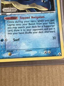 Pokemon Lapras 8/92 Legend Maker Holo Rare - Image 5