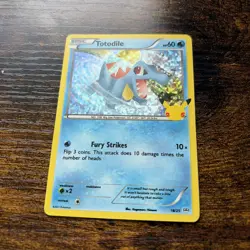 Totodile 18/25 McDonald's 25th Anniversary Celebrations NM Pokemon Promo Holo - Image 1