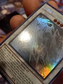Crystal Wing Synchro Dragon (Ghost Rare) GFTP-EN130 Ghosts from the Past 1st... - Image 4
