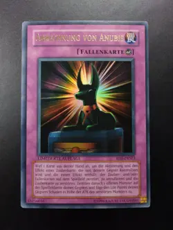 YUGIOH 2005 | JUDGMENT OF ANUBIS | RDS-DESE3 | LIMITED | GERMAN | VG - EX (MP) - Image 1