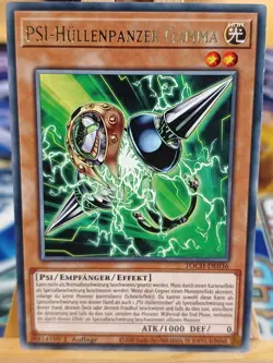 Psi-Hullenpanzer Gamma TOCH-DE036 Rare Deutsch NM YUGIOH - Image 1
