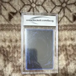 Yu-Gi-Oh! Obelisk the Tormentor LC01-EN001 Beckett Graded 10 - Image 2