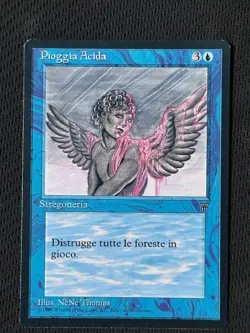 MTG Acid Rain - Legends - Italian - Image 1