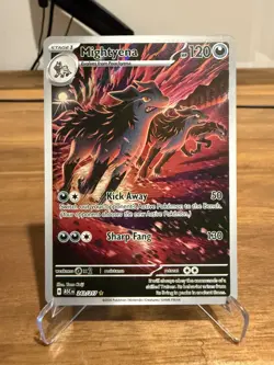 Mightyena 243/217 - Illustration Rare Pokemon TCG Card Ascended Heroes NM - Image 1