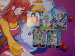 One Piece CCG - 5 Card Set - Boa, O-Nami, Black Maria, Yamato, Stussy - Image 1
