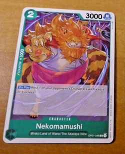 ONE PIECE ENGLISH CARD GAME CARTE OP01-048 ANGLAIS EN MINT ERRATA - Image 1