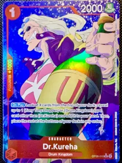 Dr.Kureha (Alt Art) OP08-015 English Two Legends - One Piece Card - NM - Image 1