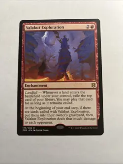 Valakut Exploration - Zendikar Rising MTG Plus Bonus Rare!!! - Image 1