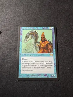 Gilded Drake Urza's Saga Mtg Magic the Gathering Reserved List Rare NM - Image 1