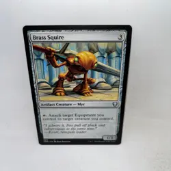 Brass Squire 460 Uncommon Commander Legends Magic: The Gathering Lightly Played - Image 1