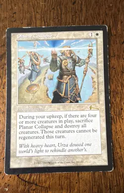 Planar Collapse Urza's Legacy Regular Magic The Gathering MTG M/HP - Image 1