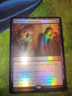 Heartless Summoning 117 Rare Innistrad Remastered Magic: The Gathering Foil NM - Image 1